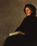 Henry Lerolle Portrait of the Artist's Mother oil painting reproduction
